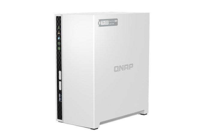 QNAP TS-233 (4C/CORTEX-A55/2GHz/2GBRAM/2xSATA/1xGbE/2xUSB2.0/1xUSB3.2)4 