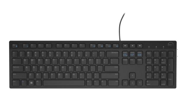 Dell Multimedia Keyboard-KB216 - Czech/ Slovak (QWERTZ) - Black