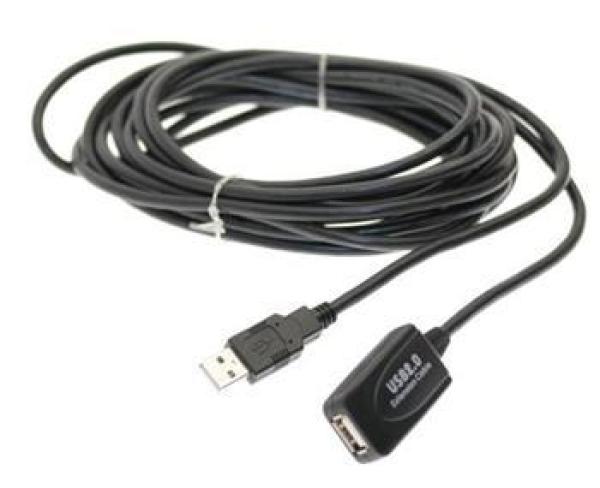 PremiumCord USB 2.0 repeater a predlžovací kábel A/ M-A/ F 5m