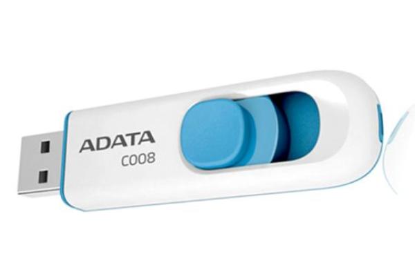 ADATA C008/ 16GB/ USB 2.0/ USB-A/ Modrá