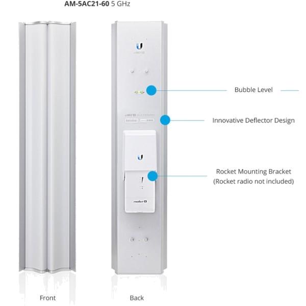 Ubiquiti AM-5AC21-60 5GHz, sektorová anténa AirMax 