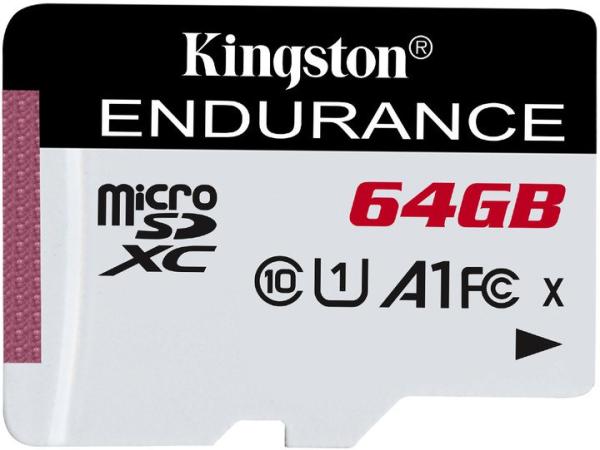 Kingston Endurance/ micro SDXC/ 64GB/ 95MBps/ UHS-I U1 / Class 10