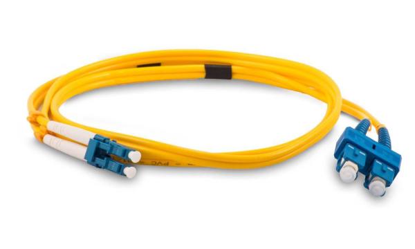 Optický patch kábel duplex LC-SC 50/ 125 MM 20m OM3