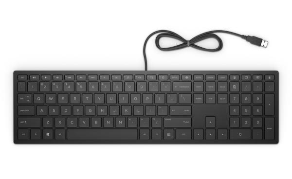 HP Pavilion Keyboard 300/ Drátová USB/ CZ-Layout/ Čierna