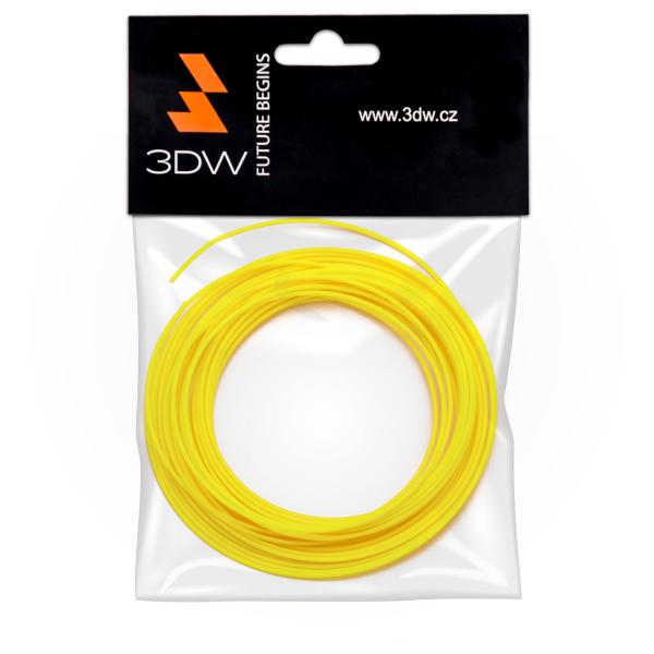 3DW - ABS filament 1, 75mm žlutá, 10m, tisk 220-250°C