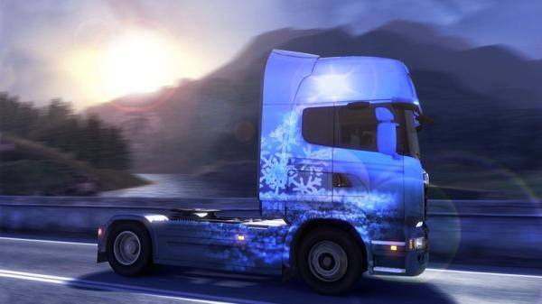 ESD Euro Truck Simulátor 2 Ice Cold Paint Jobs Pac 