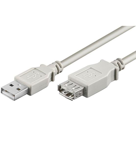 PremiumCord USB 2.0 kábel predlžovací, A-A, 20cm