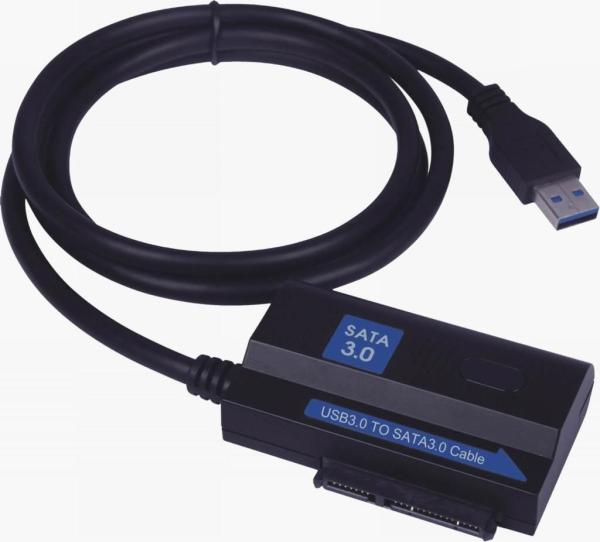 PremiumCord USB 3.0 - SATA3 adaptér s kabelem pro 2, 5"/ 3, 5"HDD