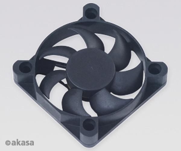ventilátor Akasa - 50x10 mm - čierny
