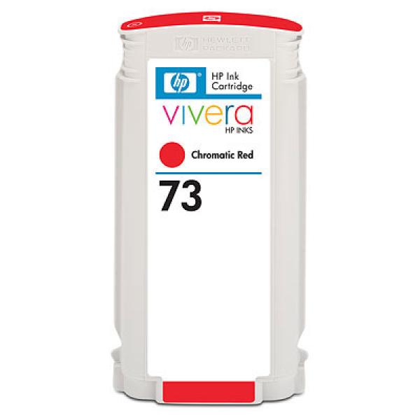 HP 73 Red chromatic DJ Ink Cart,  130 ml,  CD951A