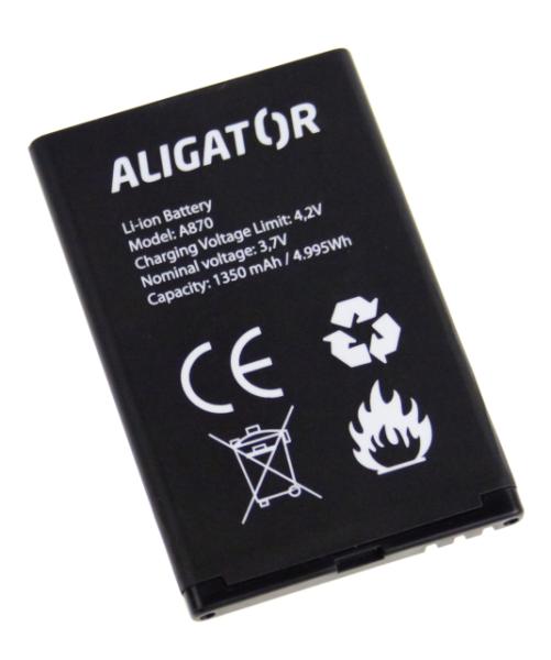 Aligator baterie A800/ A850/ A870/ D920 Li-Ion bulk