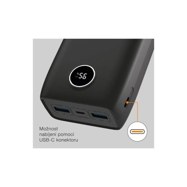 ALIGATOR PBPD30BK 30 000mAh PD 20W čierna 