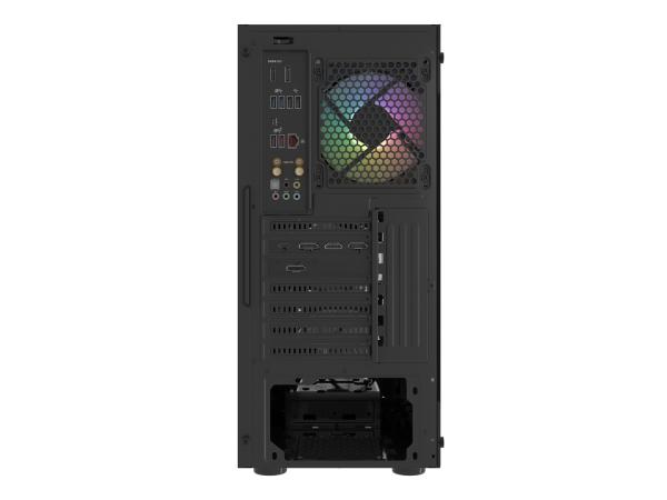 PC skriňa Fury SHOBO SH4 RGB Midi Tower, Window,  