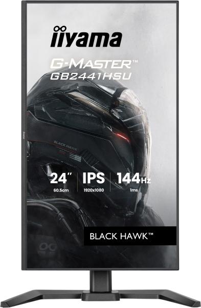 iiyama G-Master/ GB2441HSU-B1/ 23, 8"/ IPS/ FHD/ 144Hz/ 1ms/ Čierna/ 3R 