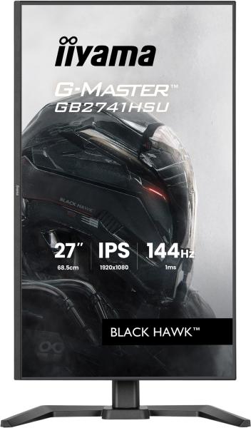 iiyama G-Master/ GB2741HSU-B1/ 27"/ IPS/ FHD/ 144Hz/ 1ms/ Čierna/ 3R 