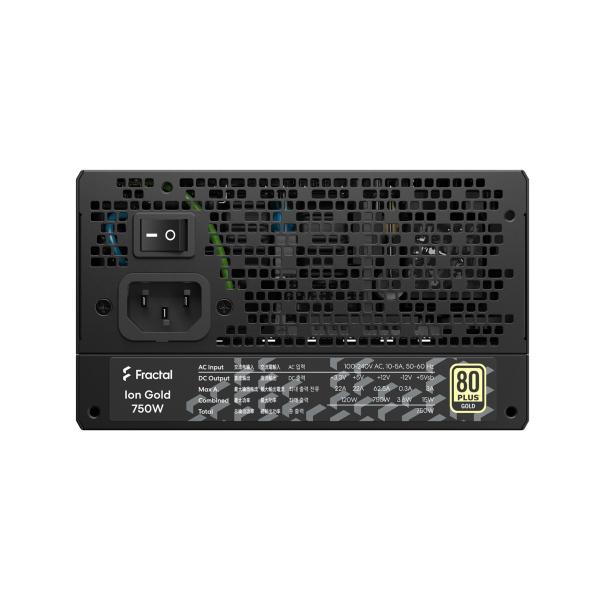 Fractal Ion 3/ 750W/ ATX 3.1/ 80PLUS Gold/ Modular/ Retail 