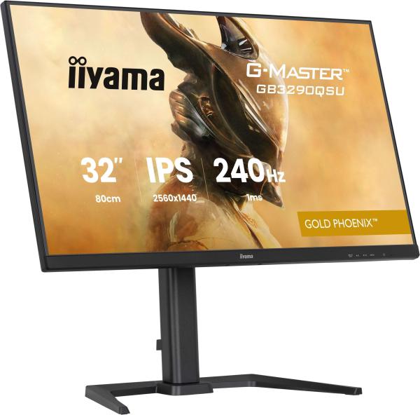 iiyama G-Master/ GB3290QSU-B1/ 31, 5"/ IPS/ QHD/ 240Hz/ 1ms/ Čierna/ 3R 