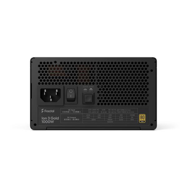 Fractal Ion 3/ 1000W/ ATX 3.1/ 80PLUS Gold/ Modular/ Retail 