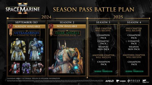 ESD Warhammer 40, 000 Space Marine 2 Season Pass 