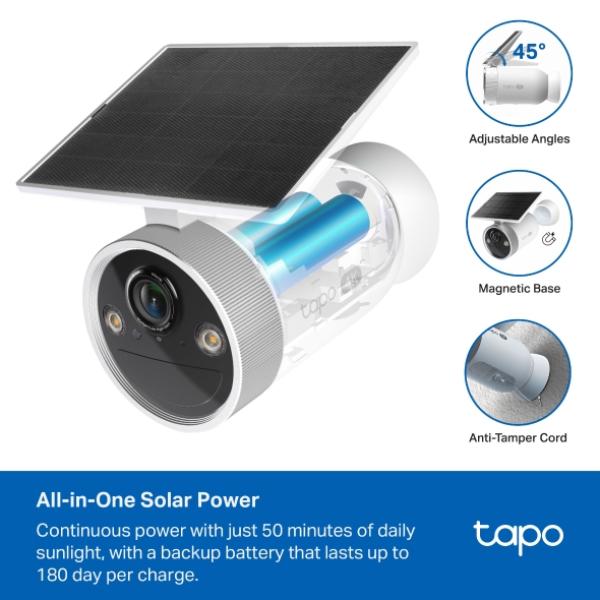 Tapo C465 Enhanced AI Solar Security Camera Ultra 