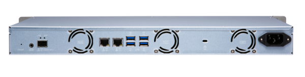 QNAP TS-431XeU-8G (1, 7GHz / 8GB RAM / 4x SATA / 2x GbE / 1x 10GbE SFP+ / 4x USB 3.0 / malá hloubka) 