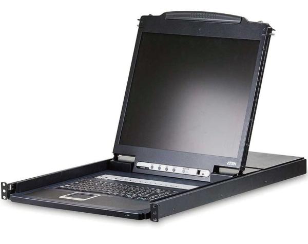 ATEN 8-port KVM PS/ 2+USB, OSD, rack, 19