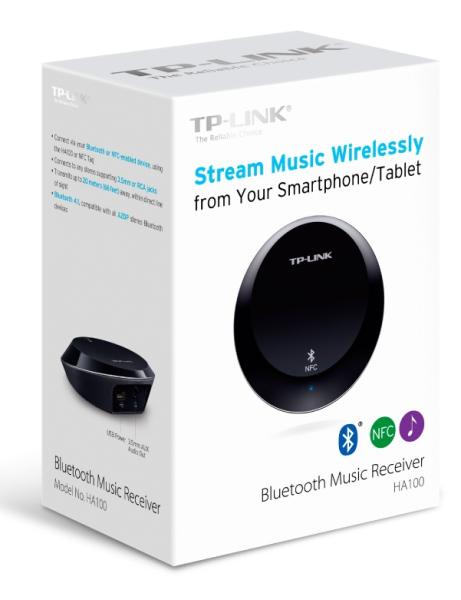 TP-Link HA100 Bluetooth hudobný prijímač 