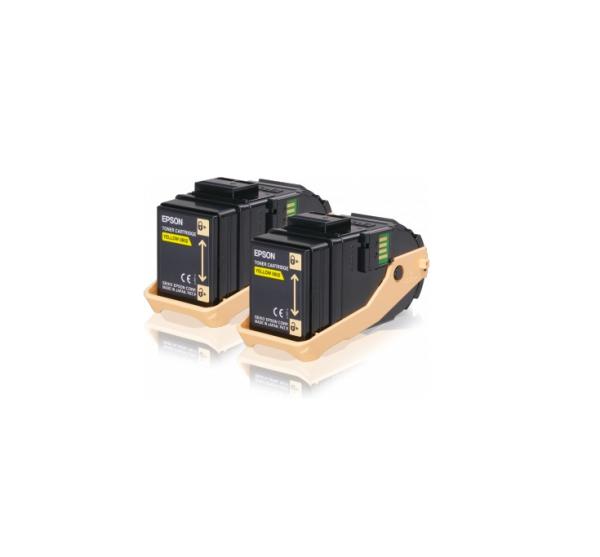 EPSON Yellow Double Pack toner AL-C9300N 7, 5K x2