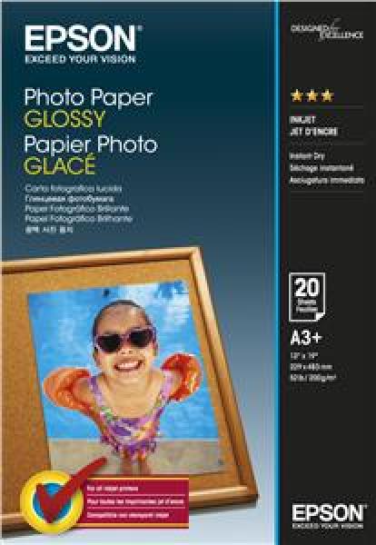 EPSON Photo Paper Glossy A3+ 20 listov