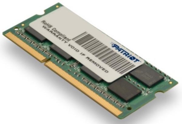 Patriot/ SO-DIMM DDR3/ 4GB/ 1600MHz/ CL11/ 1x4GB