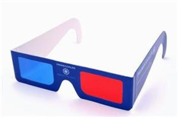 PRIMECOOLER PC-AD1 3D GLASS / 3D BRÝLE (red/ blue)
