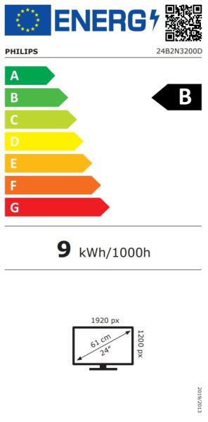 Philips/ 24B2N3200D/ 24, 1"/ IPS/ FHD/ 100Hz/ 4ms/ Čierna/ 5R 