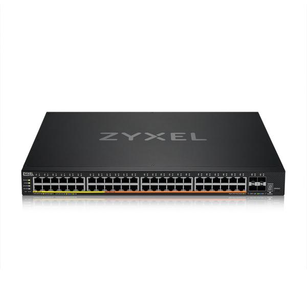 Zyxel XMG2230-52HP, L3, 16x 2.5G, 32x 1G, AC: 960W PoE, DC: 2400W PoE, 4xSFP+Uplink, 1Y NebulaFlexPro 