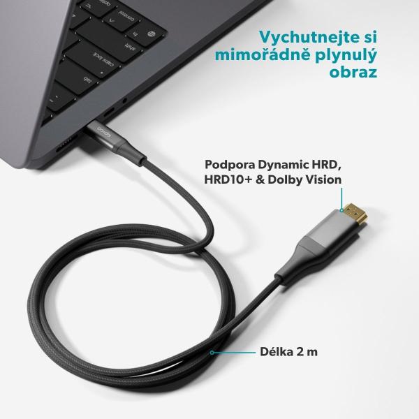 Epico UltraLink HDMI to USB-C 8K/ 60Hz 2m kábel EC65 