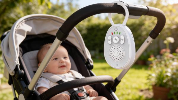 EVOLVEO LULLA – Detská audio opatrovateľka s uspávankami a prenosom hlasu 