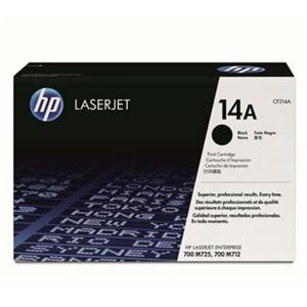 HP 14X Black LJ Toner Cart,  CF214X (17, 500 pages)