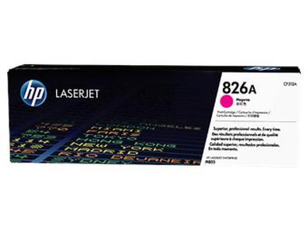 HP 826A Magenta LJ Toner Cart,  CF313A (31, 500 pages)