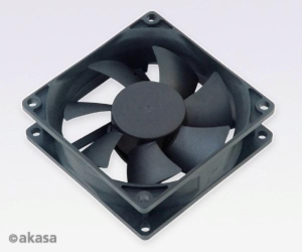 prídavný ventilátor Akasa 80x80x25 black OEM L