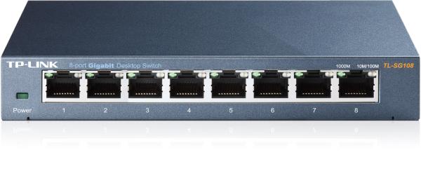 TP-Link TL-SG108 8x Gigabit Desktop Switch 