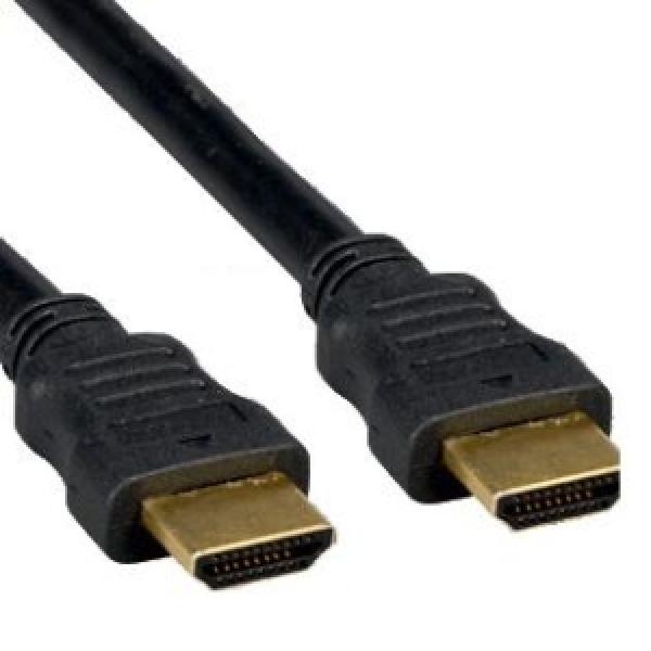 Kábel HDMI-HDMI 10m, 1.4, M/ M, tieň, zl. kontakty