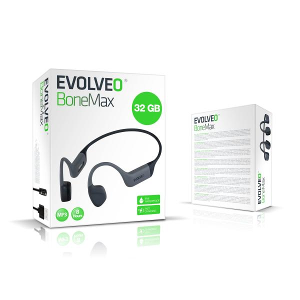 EVOLVEO BoneMax, bezd. slúchadlá na lícne kosti 