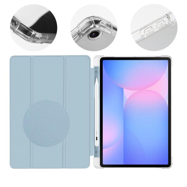OBAL:ME MistyTab Puzdro pre Samsung Galaxy Tab S10 Lite/ S9/ S9 FE/ S10 FE Light Blue 
