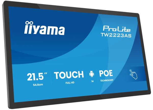 22" iiyama TW2223AS-B3P: IPS, FHD, Android 