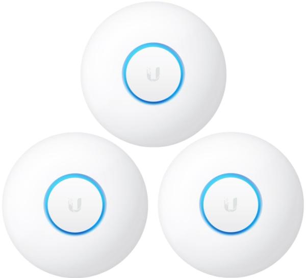 Ubiquiti UAP-nanoHD-3 - Compact UniFi Wave2 AC AP, bez PoE adaptéra, 3-pack