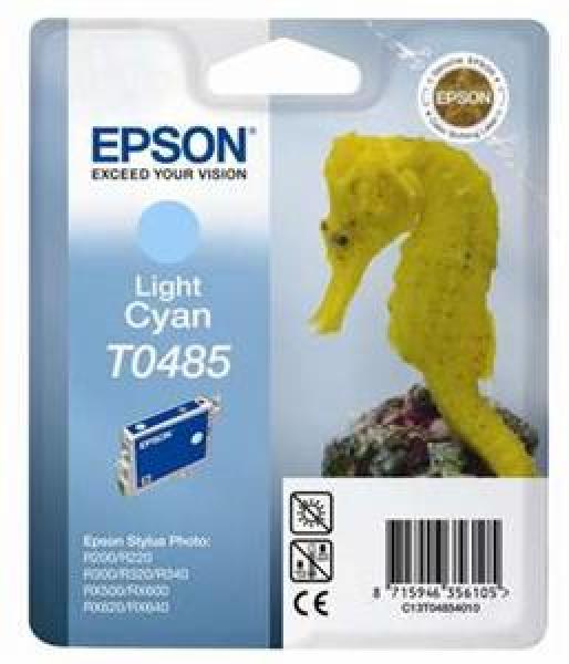 EPSON Ink ctrg Light Cyan RX500/ RX600/ R300/ R200 T0485