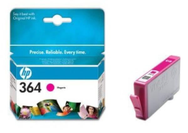 HP 364 - purpurová atramentová kazeta, CB319EE