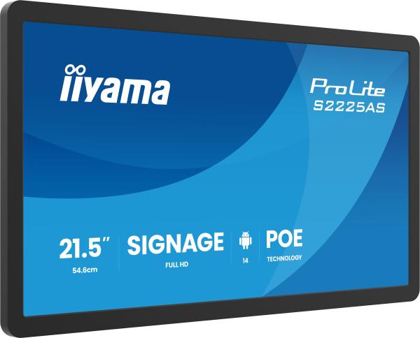 22" iiyama S2225AS-B1P: IPS, FHD, Android 