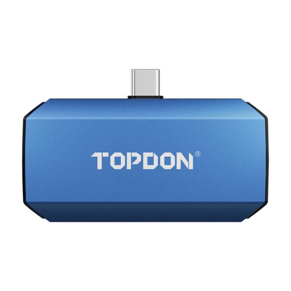 TOPDON termálna infrakamera TC001 Max/ AI asistent/ 512x384/ iOS/ Android/ Windows/ 1, 5MP/ USB-C 