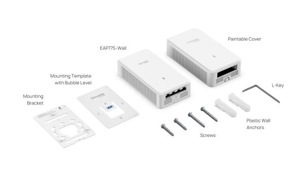TP-Link EAP775-Wall BE11000 Wi-Fi 7 Access Point 