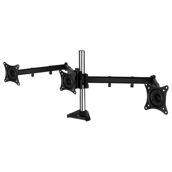 ARCTIC Z3 Pro gén 3 - Desk Mount Triple Monitor Arm with USB 3.2 Gen 1 Hub